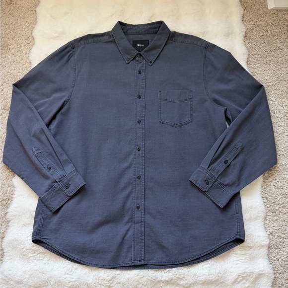 Rails TRISTAN Mountain Eclipse Cotton Casual Minimalist Shirt-XL - Picture 10 of 16